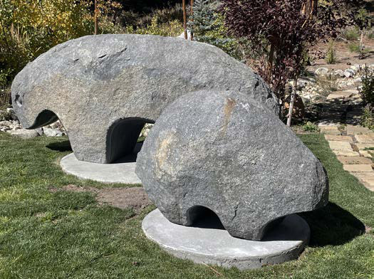 MOUNTAIN CREATURES — Mother and Daugher Emerging, image 9