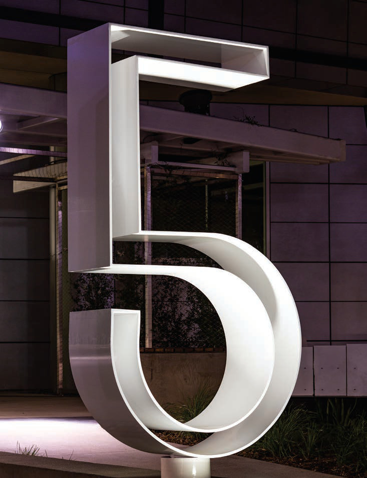 655 North Central, Glendale — Address Branding, image 4